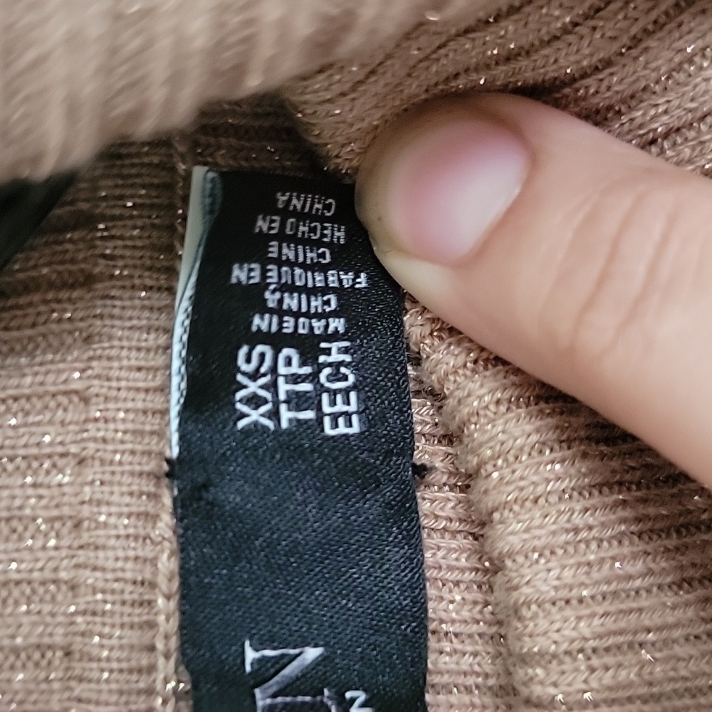 Ralph Lauren Black Label Tan Turtleneck Sweater - Picture 4 of 6